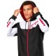 mikina SESSIONS 3 HOODIE, ALPINESTARS (černá/bílá/červená)