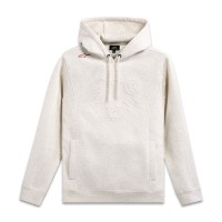 mikina SUBSTRATUS HOODIE, ALPINESTARS (světle šedá)