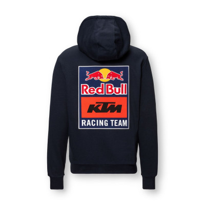 mikina BACKPRINT , RED BULL KTM, (tmavě modrá)