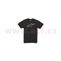 triko AGELESS krátký rukáv, ALPINESTARS (černé/zelené)