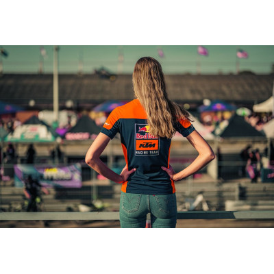 triko TEAM, KTM RED BULL, dámské (modrá,oranžová)