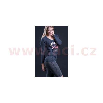 triko RACING LONG, 101 RIDERS dámské (černá)