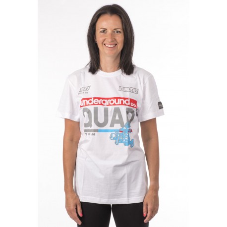 triko QUAD REGULAR, 101 RIDERS (bílé) unisex