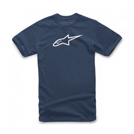 triko AGELESS CLASSIC TEE, ALPINESTARS (modrá/bílá)