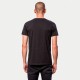 triko REAL SPIRAL TEE, ALPINESTARS (černá/bílá)