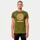 triko REAL SPIRAL TEE, ALPINESTARS (zelená/zlatá)