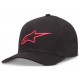 kšiltovka AGELESS, ALPINESTARS (černá/červená)