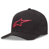 kšiltovka AGELESS, ALPINESTARS (černá/červená)