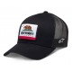 kšiltovka CALI 2.0 HAT, ALPINESTARS (černá)