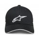 kšiltovka ROSTRUM HAT, ALPINESTARS (černá/bílá)