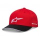 kšiltovka ROSTRUM HAT, ALPINESTARS (červená/černá)
