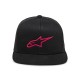 kšiltovka 3D AGELESS TRUCKER, ALPINESTARS (černá/červená)