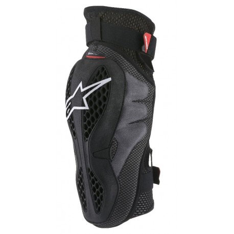 chrániče kolen SEQUENCE, ALPINESTARS (černé/červené, pár)