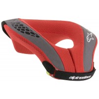 nákrčník SEQUENCE YOUTH, ALPINESTARS, dětský (černý/červený/šedý/žlutý fluo) 2025