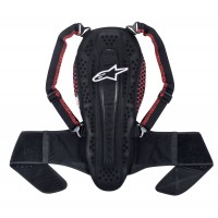 páteřový chránič NUCLEON KR-2, ALPINESTARS (černý/červený) 2025