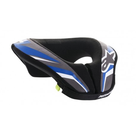 nákrčník SEQUENCE YOUTH, ALPINESTARS, dětský (černá/modrá/bílá) 2025