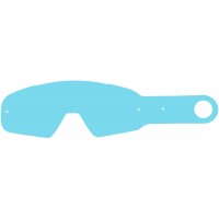 strhávací slídy plexi pro brýle FOX RACING řady AIRSPACE, Q-TECH (10 vrstev v balení, čiré)