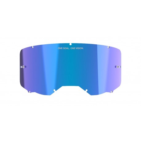plexi pro brýle VISION 8/5/3, ALPINESTARS (zrcadlové modré)