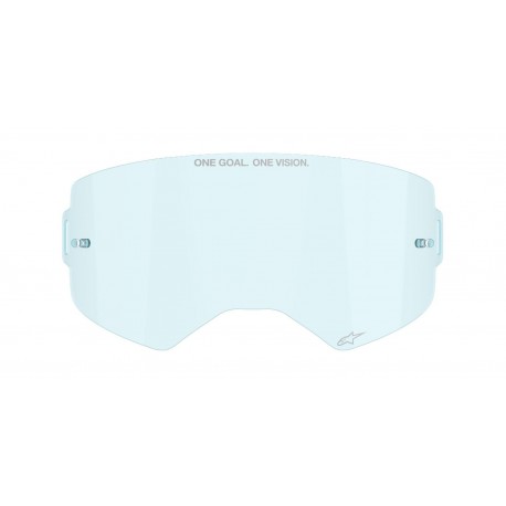 plexi pro brýle SUPERTECH, ALPINESTARS (modré)
