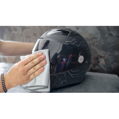 S100 čistič hledí s mikrovláknovou utěrkou - Visor & Helmet Cleaner 100 ml