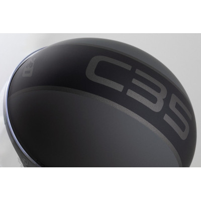 přilba C35, ZED (šedá matná/černá) 2025