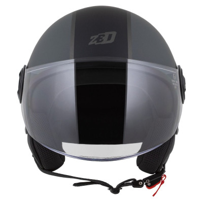 přilba C35, ZED (šedá matná/černá) 2025