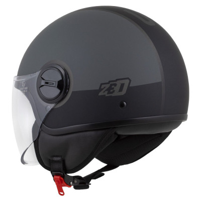 přilba C35, ZED (šedá matná/černá) 2025