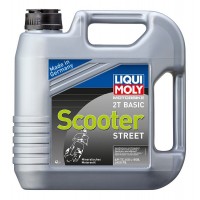 LIQUI MOLY Motorbike 2T Basic Scooter, minerální motorový 2T olej 4 l