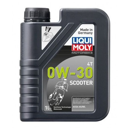 LIQUI MOLY MOTOROVÝ OLEJ MOTORBIKE 4T 0W-30 SCOOTER 1 l