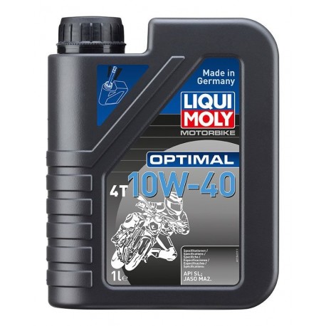 LIQUI MOLY Motorbike 4T 10W40 Optimal, minerální motorový olej 1 l