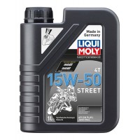 LIQUI MOLY Motorbike 4T 15W50 Street, polosyntetický motorový olej 1 l