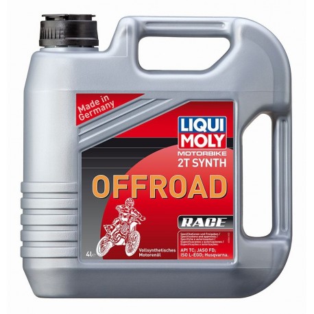 LIQUI MOLY Motorbike 2T Synth Offroad Race, plně syntetický 2T 4 l