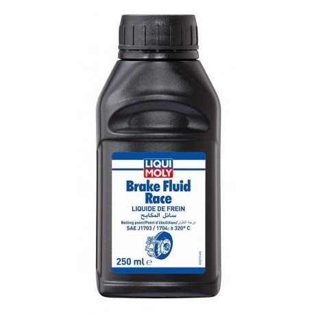 LIQUI MOLY BRZDOVÁ KAPALINA RACE DOT4 - brzdová kapalina DOT4, 250 ml