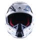 přilba S-M5 ACTION, ALPINESTARS (bílá/modrá/tmavě červená/černá)