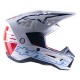 přilba S-M5 ACTION, ALPINESTARS (bílá/modrá/tmavě červená/černá)