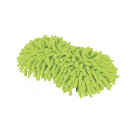 mycí houba NOODLE SPONGE, OXFORD (mikrovlákno, zelená fluo)