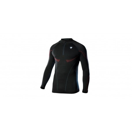 termotriko s dlouhým rukávem Hero Long sleeve ZIP - warm, UNDERSHIELD (černá)