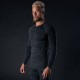 termotriko s dlouhým rukávem ADVANCED BASE LAYER, OXFORD ADVANCED (šedé/černé)