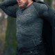 termotriko s dlouhým rukávem ADVANCED BASE LAYER, OXFORD ADVANCED (šedé/černé)