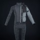 termoprádlo spodky ADVANCED BASE LAYER, OXFORD ADVANCED (šedé/černé)