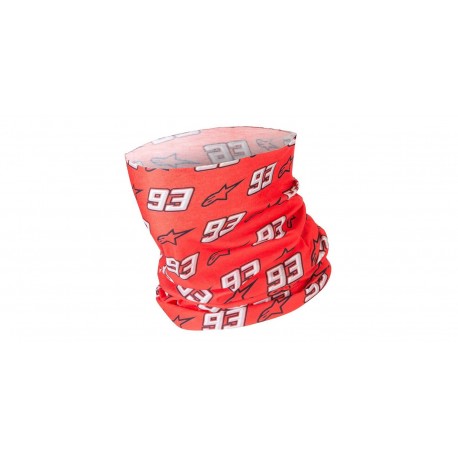 nakrčník MM93, ALPINESTARS (červená/bílá/černá)