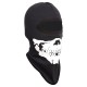 kukla BALACLAVA SKULL, NOX (černá/bílá)