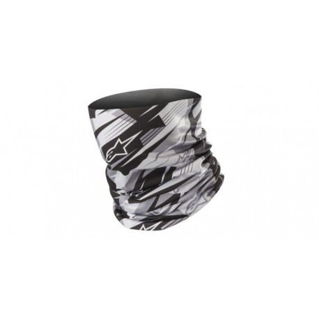 nákrčník BLURRED NECK TUBE, ALPINESTARS (černá/šedá)