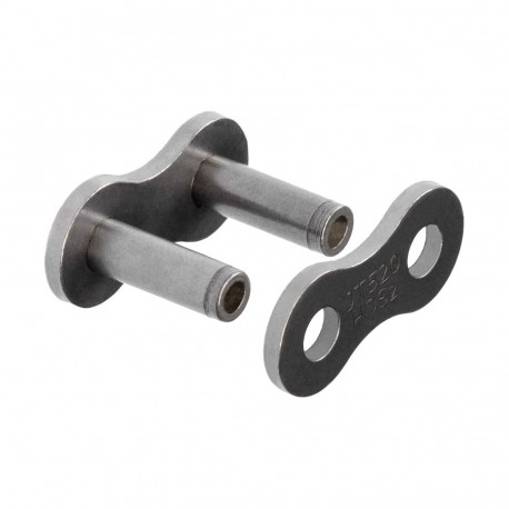 spojka řetězu 520HDS2, JT CHAINS (barva černá, nýtovací, typ RIVET)