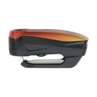 zámek na kotoučovou brzdu s alarmem Detecto RS1 Sonic (trn 3 x 5 mm), ABUS (sonic red)