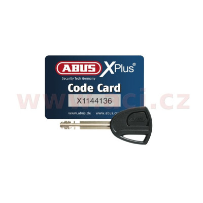 zámek na kotoučovou brzdu s alarmem Granit Detecto XPlus 2.0 (průměr třmenu 16 mm), ABUS