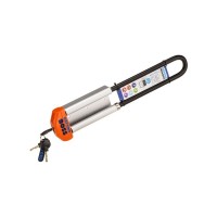 zámek na sněžné skútry SNOWBOSS SSF, OXFORD (oranžová, sada vč. držáku na zámek, průměr čepu 15 mm, pro š. pásu do 400 mm)