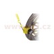 zámek kotoučové brzdy Scoot XD5, OXFORD (žlutý/černý, průměr čepu 6 mm)