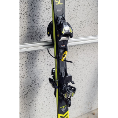 Speciální uzamykatelné stahovací lanko s ocelovým jádrem Combiflex (délka kabelu 45cm,žlutá), ABUS