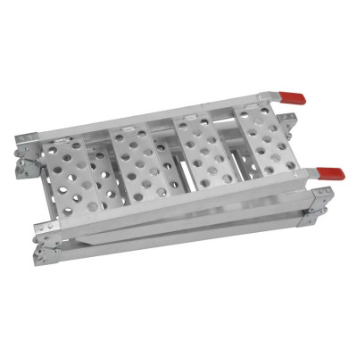 nájezdová rampa - skládací - hliníková třídílná, Q-TECH (1 ks)